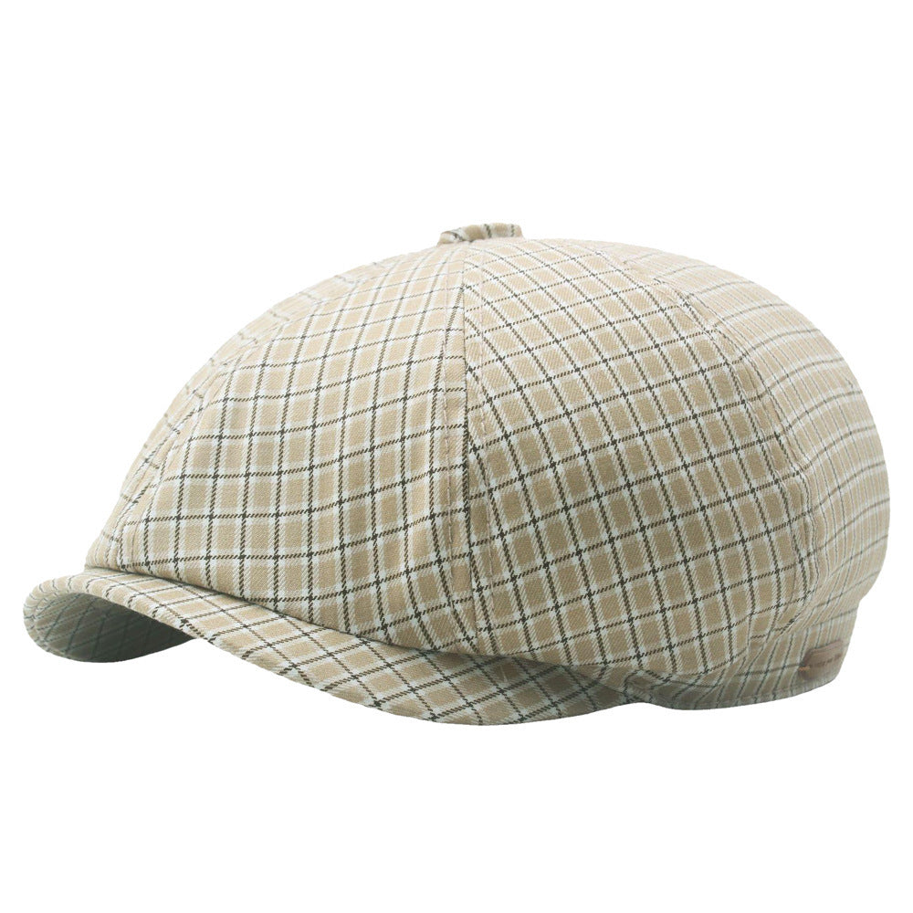Casual British Small Lattice Beret Retro - Urban Caps