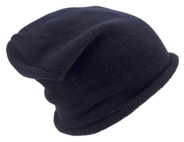Fine Knit Acrylic Pull - On Beanie – Lightweight Stretch Winter Hat - Urban Caps