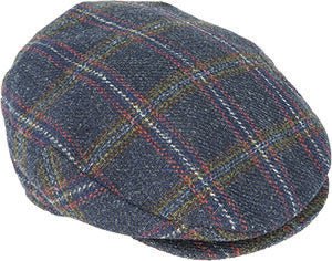 Hanna Hats Plain Donegal Tweed Vintage Cap – Pure New Wool, Handmade in Ireland - Urban Caps