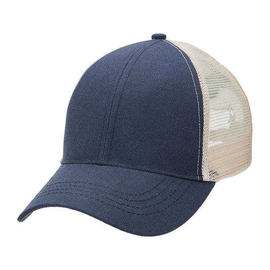 Hemp Trucker Cap – Durable Hemp - Cotton Blend, Structured 6 - Panel, Adjustable Snapback - Urban Caps