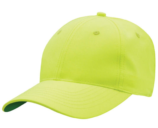 Hi Viz Cap – Bright Polyester Hi - Vis, Structured 6 - Panel, Adjustable Velcro Fit - Urban Caps