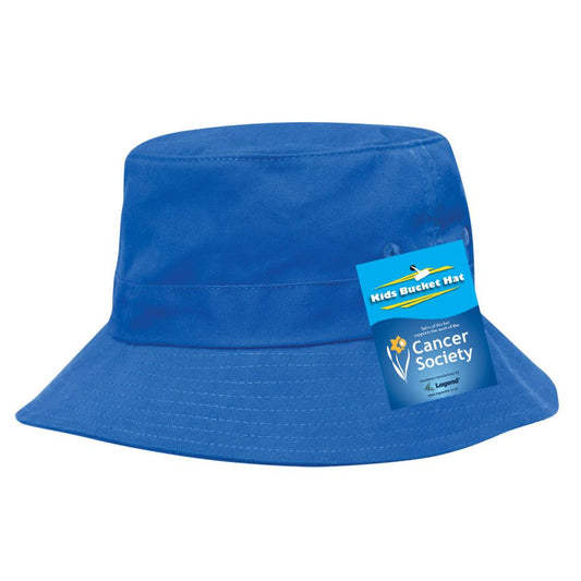 Kids Bucket Hat – SunSmart Cotton Twill with Adjustable Toggle | NZ Stock - Urban Caps