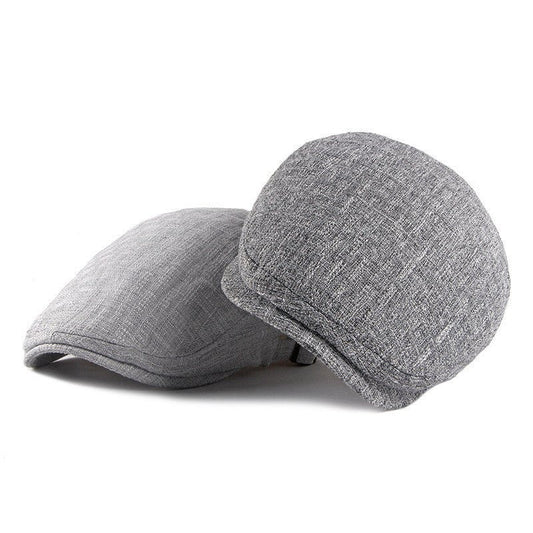 Men’s Lightweight Cotton Cheesecutter Cap – Breathable Flat Cap - Urban Caps