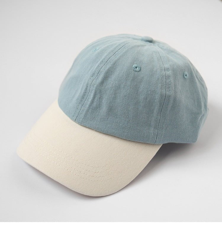 Simple Stitching Ice Cream Color Street Casual Baseball Cap - Urban Caps