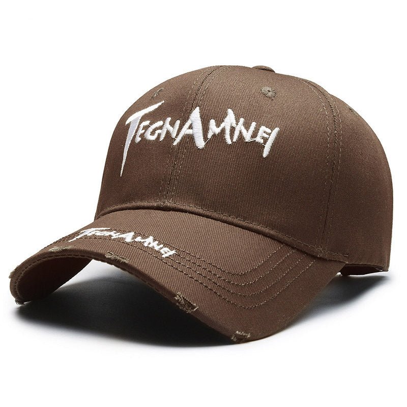 Summer Couple Casual All - match Washed Baseball Cap Sun Protection - Urban Caps