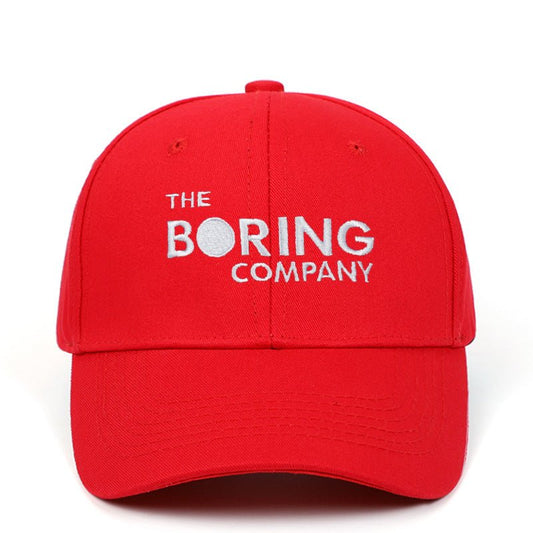 The Boring Company Embroidered Baseball Cap - Urban Caps