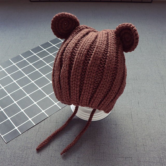 Baby Children's Ear Protection Wool Kids Hat - Urban Caps