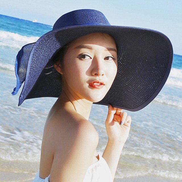 Beach Sun Protection Straw Hat - Urban Caps
