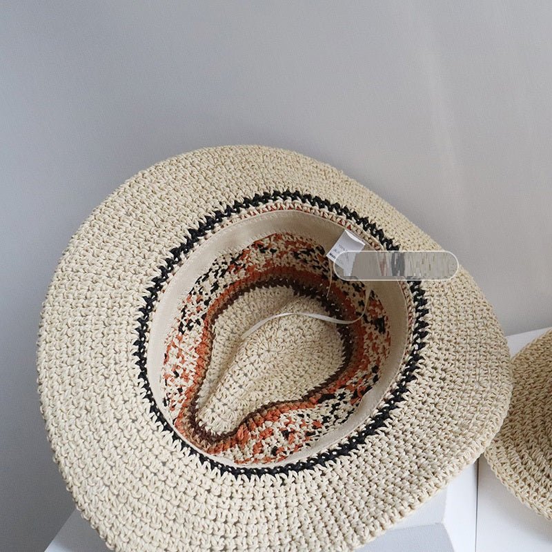 Big Brim Handmade Crochet Sunshade Travel Hat - Urban Caps