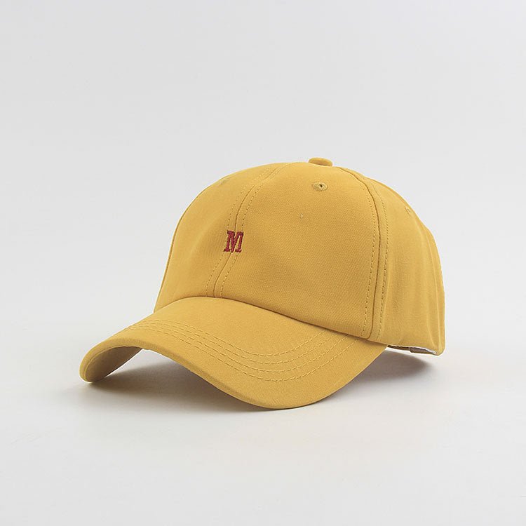 Black Cap with Embroidery Baseball Visor Cap - Urban Caps