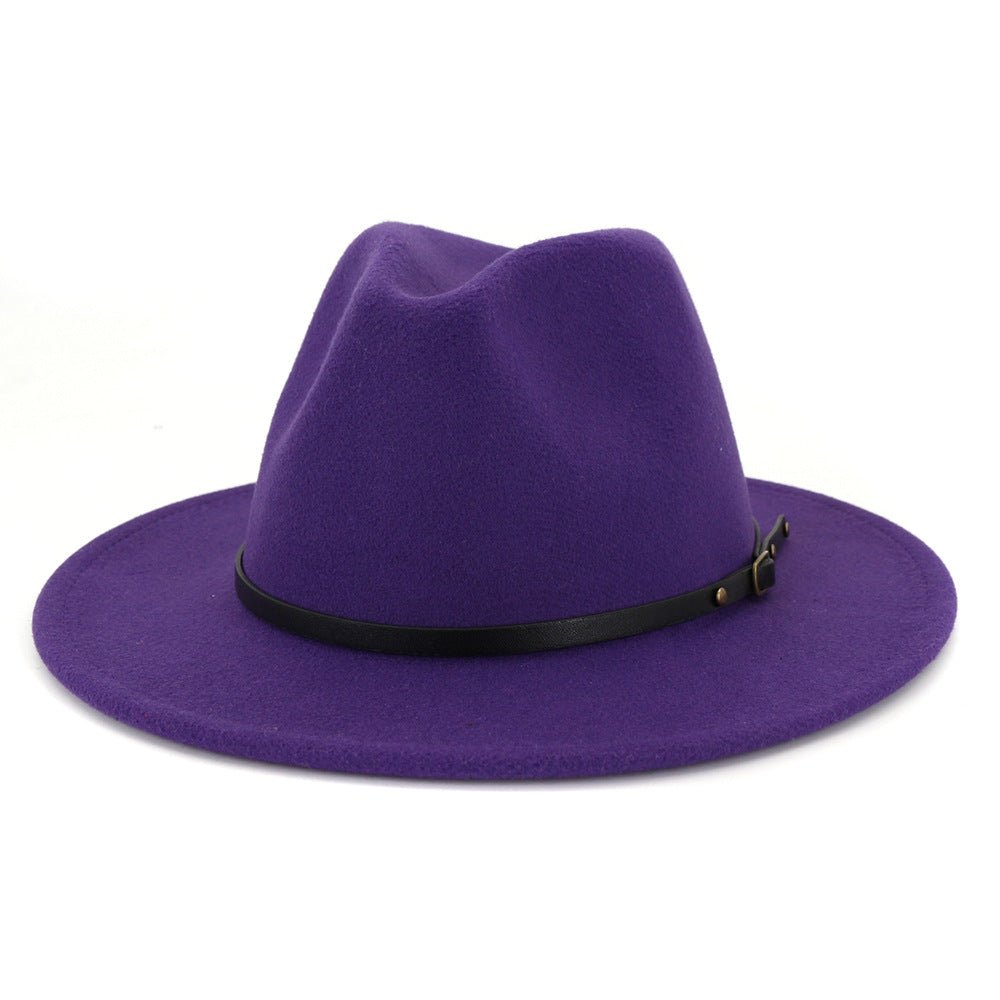 British Classic Jazz Top Hat Fedoras Hat - Urban Caps