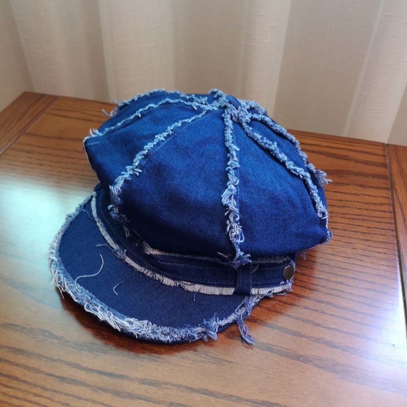 Broken-Edged Cowboy Octagonal Painter Hat Cowboy Hat - Urban Caps