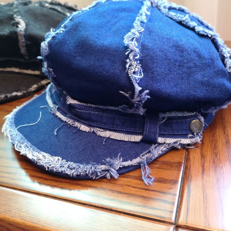 Broken-Edged Cowboy Octagonal Painter Hat Cowboy Hat - Urban Caps