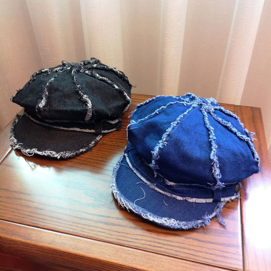 Broken-Edged Cowboy Octagonal Painter Hat Cowboy Hat - Urban Caps