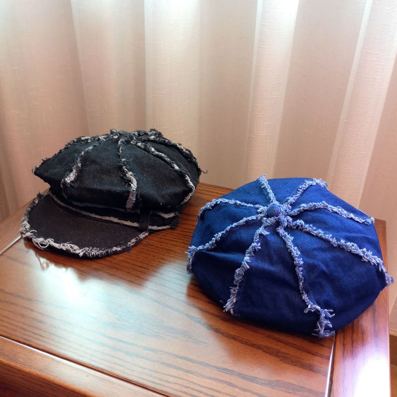 Broken-Edged Cowboy Octagonal Painter Hat Cowboy Hat - Urban Caps