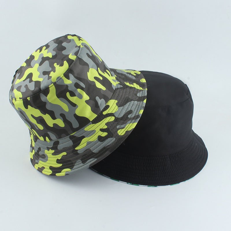 Camouflage Print Double-sided Fedoras Hat - Urban Caps