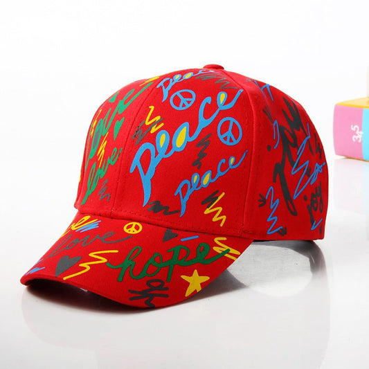 Casual Graffiti Baseball Cap Kids Cap - Urban Caps