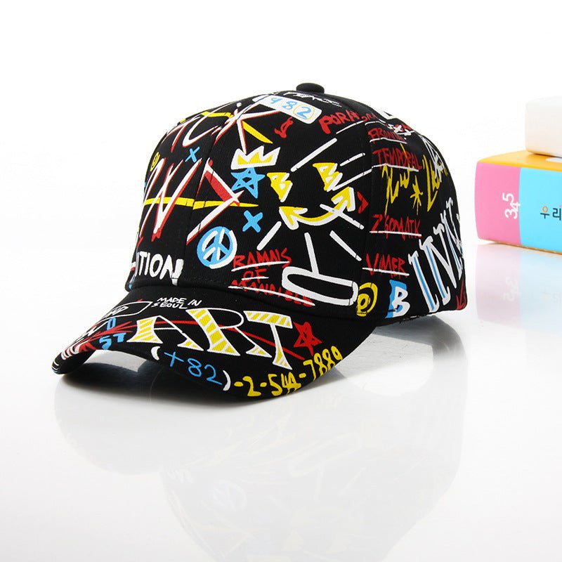 Casual Graffiti Baseball Cap Kids Cap - Urban Caps