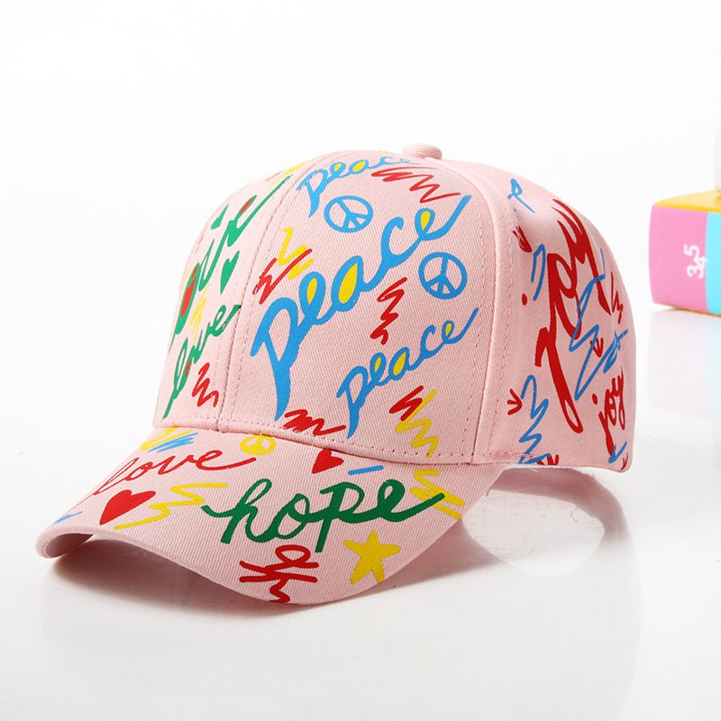 Casual Graffiti Baseball Cap Kids Cap - Urban Caps