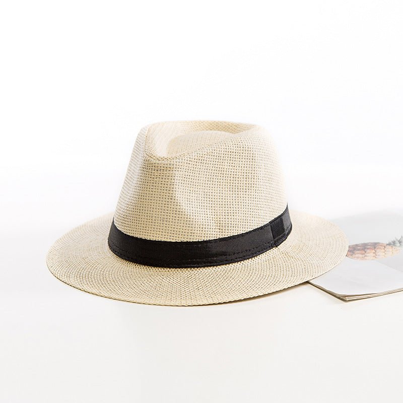 Casual Jazz Beach Straw Hat - Urban Caps