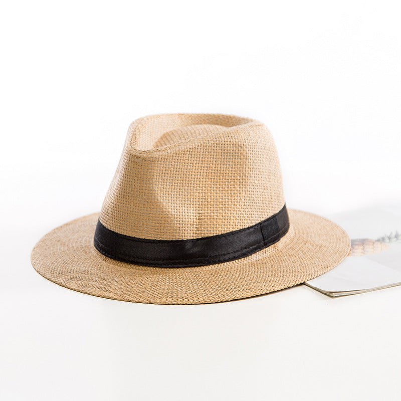 Casual Jazz Beach Straw Hat - Urban Caps