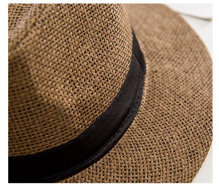 Casual Jazz Beach Straw Hat - Urban Caps