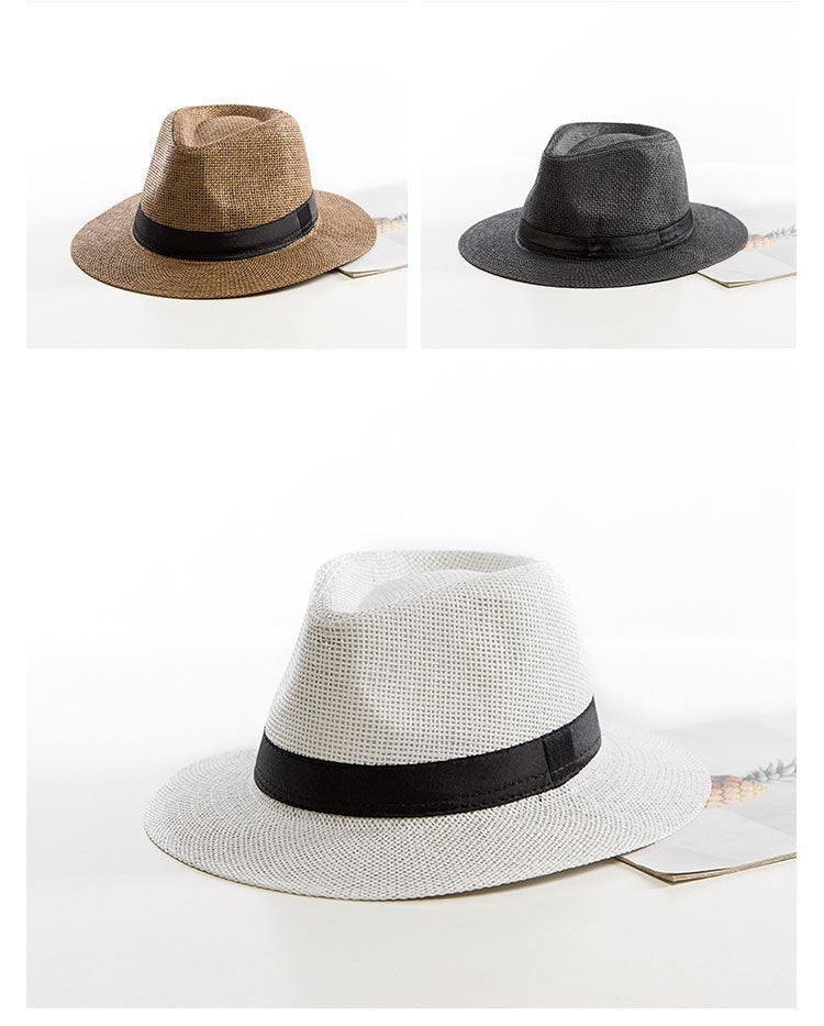 Casual Jazz Beach Straw Hat - Urban Caps