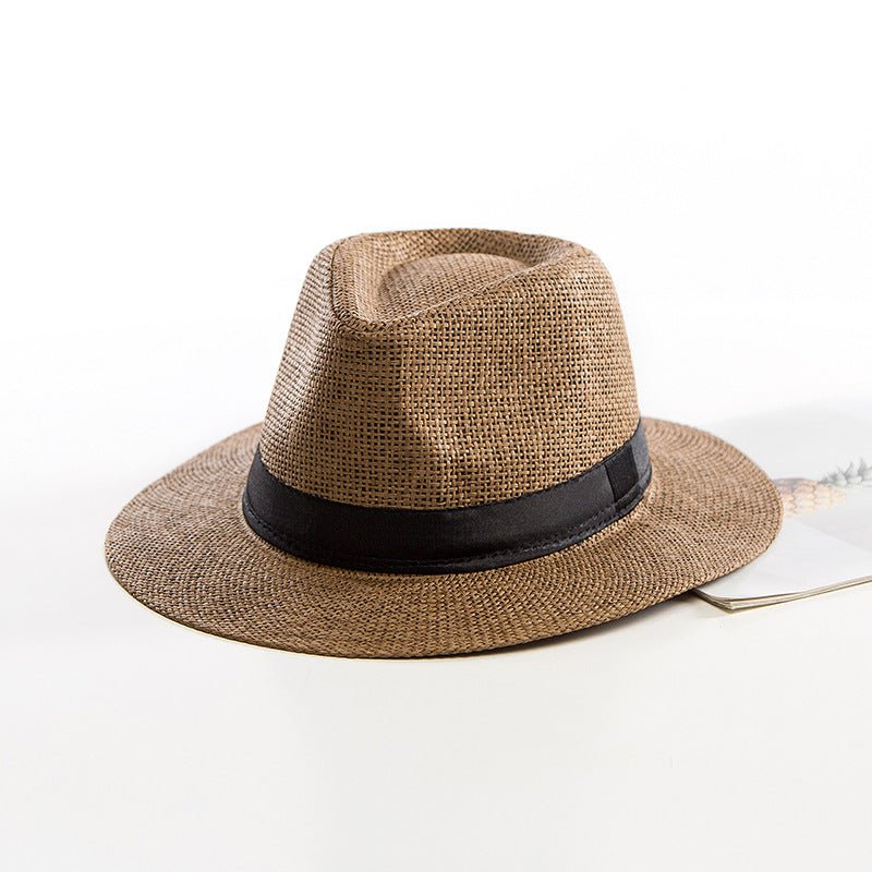 Casual Jazz Beach Straw Hat - Urban Caps