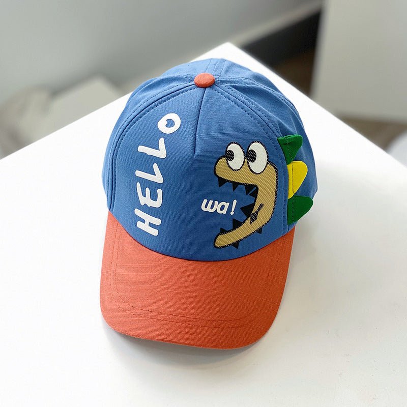 Children's Cartoon Color Matching Baseball Cap Kids Cap - Urban Caps