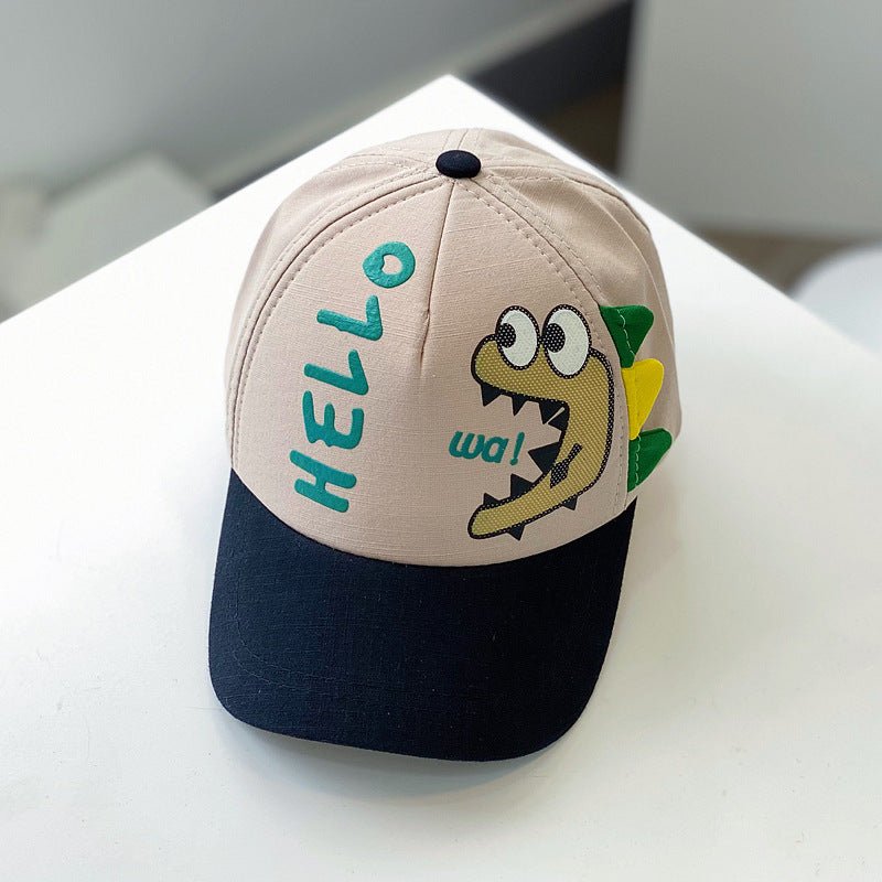 Children's Cartoon Color Matching Baseball Cap Kids Cap - Urban Caps