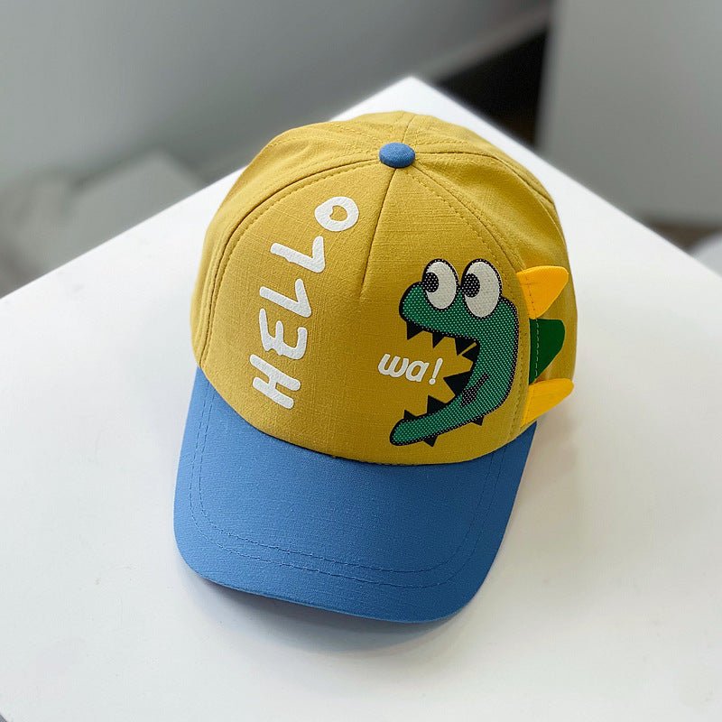 Children's Cartoon Color Matching Baseball Cap Kids Cap - Urban Caps