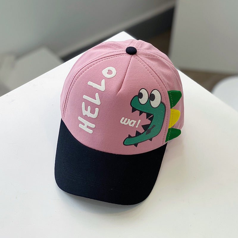 Children's Cartoon Color Matching Baseball Cap Kids Cap - Urban Caps