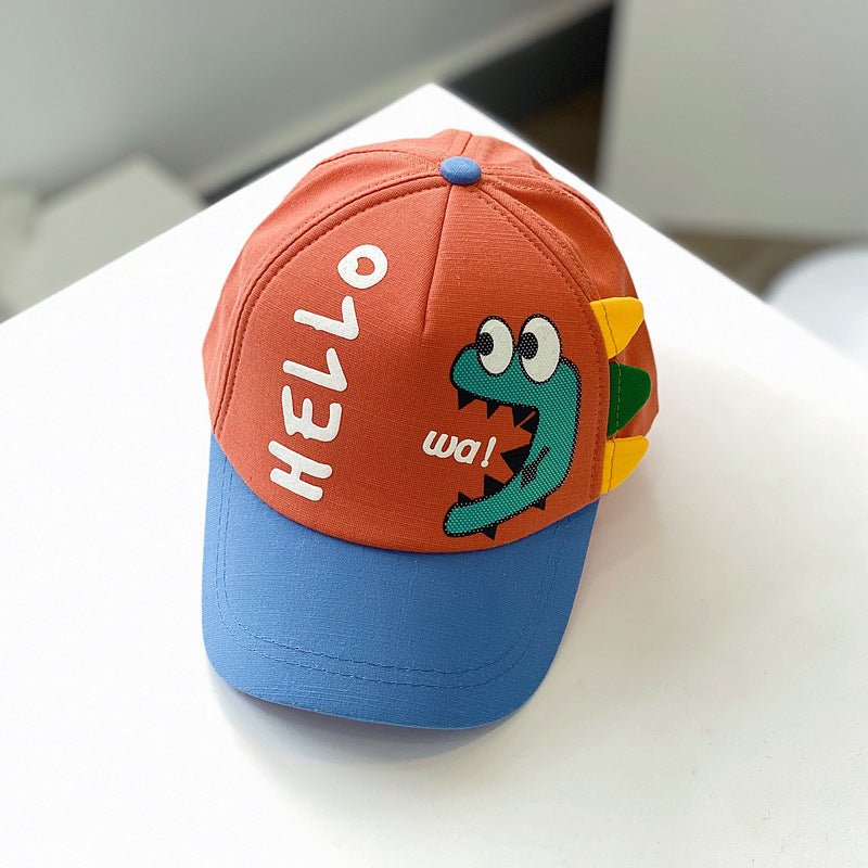 Children's Cartoon Color Matching Baseball Cap Kids Cap - Urban Caps