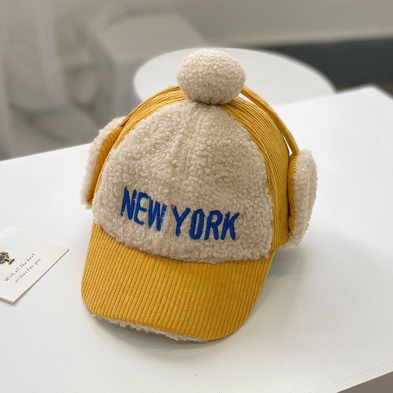 Corduroy Color Matching Kids Cap - Urban Caps