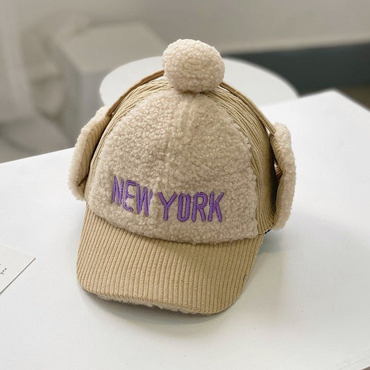 Corduroy Color Matching Kids Cap - Urban Caps