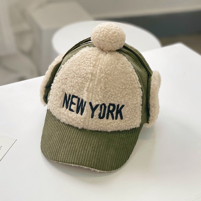 Corduroy Color Matching Kids Cap - Urban Caps