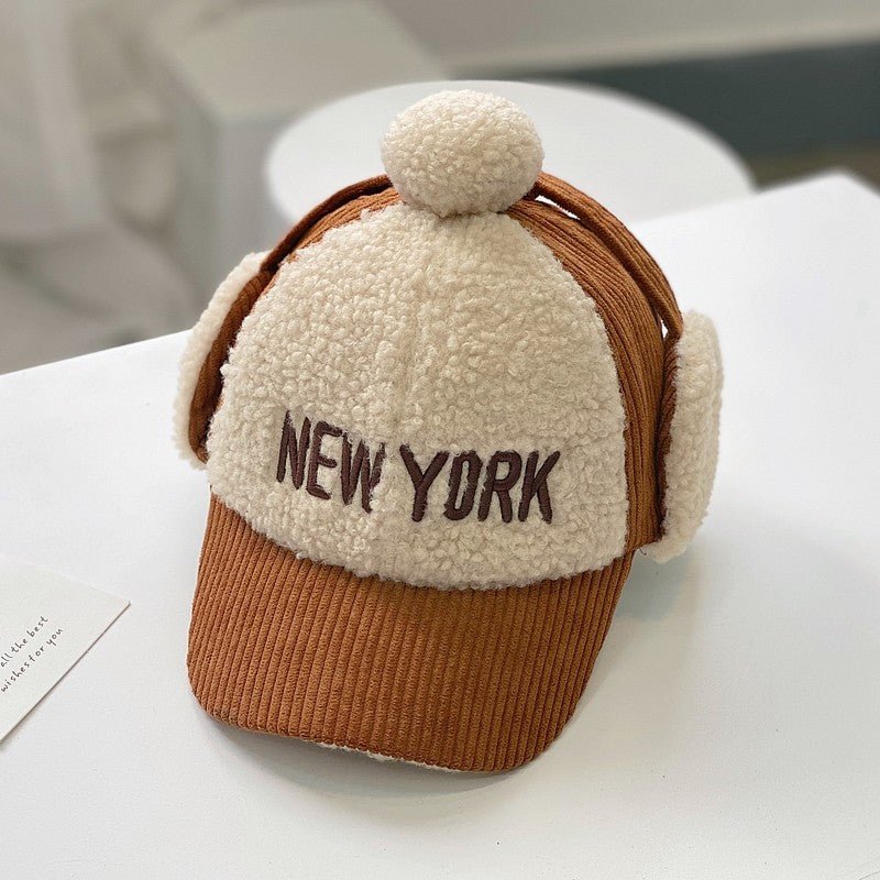 Corduroy Color Matching Kids Cap - Urban Caps