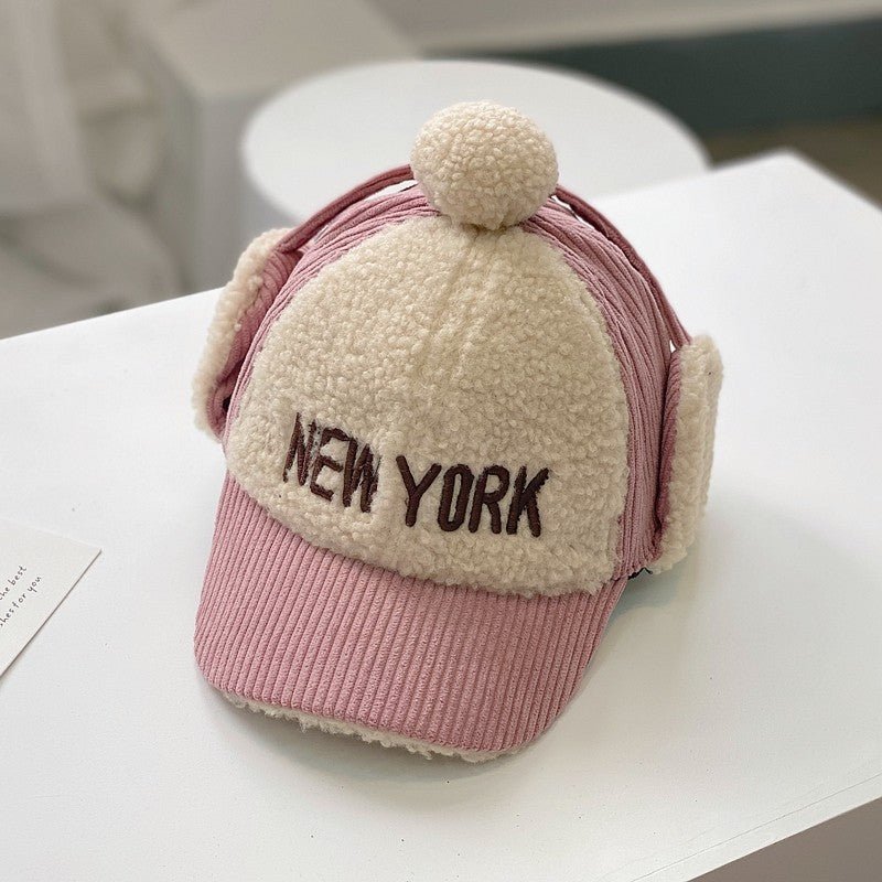 Corduroy Color Matching Kids Cap - Urban Caps