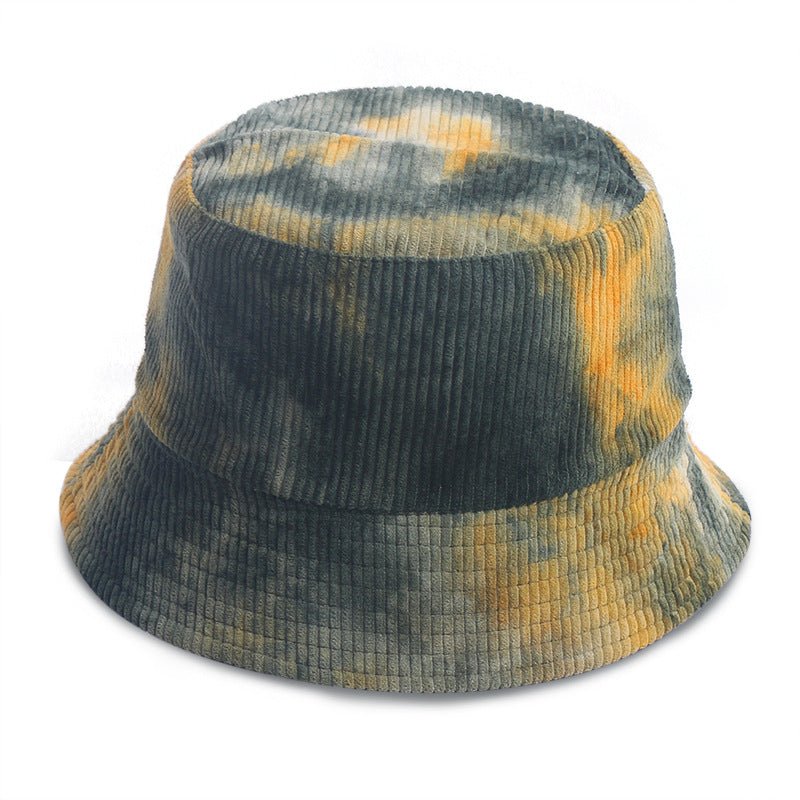 Corduroy Tie dye Fisherman Hat - Urban Caps