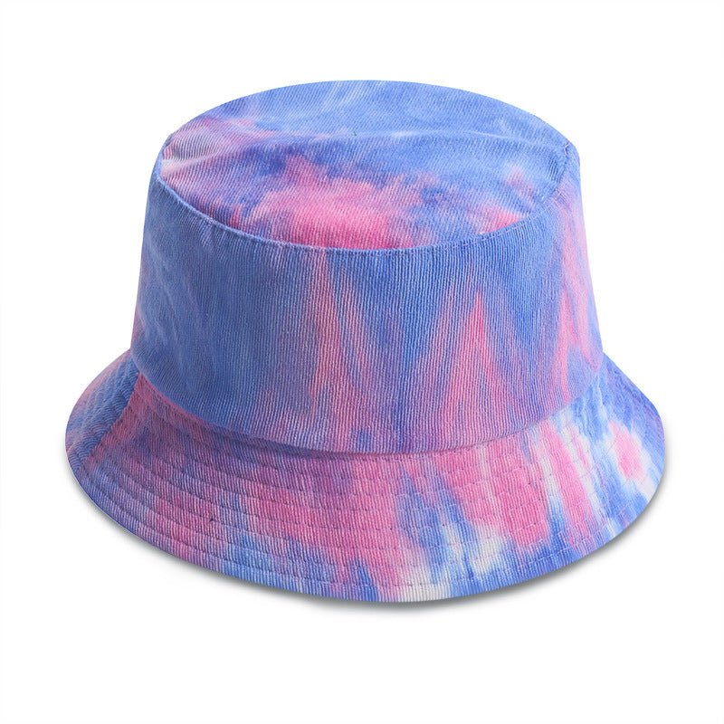 Corduroy Tie dye Fisherman Hat - Urban Caps