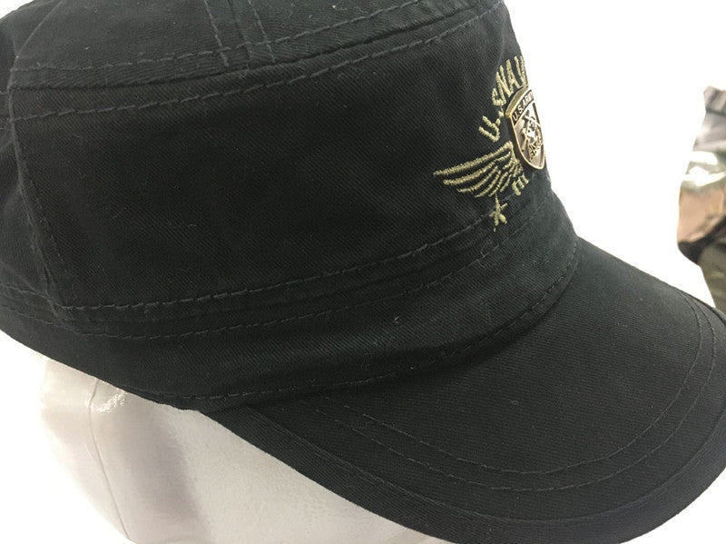 Cotton United Front Army Flat Cap - Urban Caps