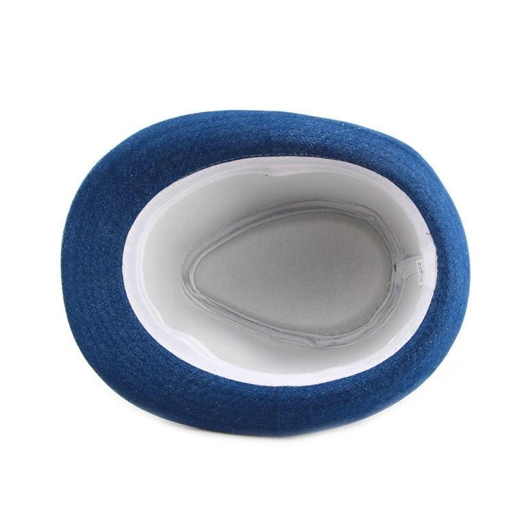Denim Light Board British Style Jazz Fedoras Hat - Urban Caps