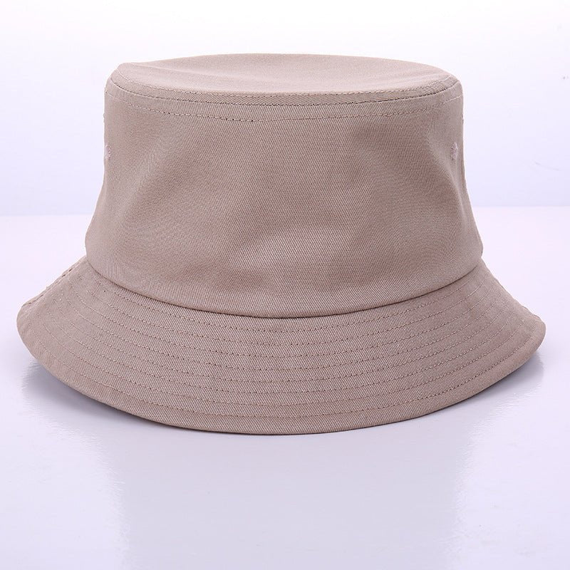 Embroidered Casual Solid Color Bowler Hat - Urban Caps
