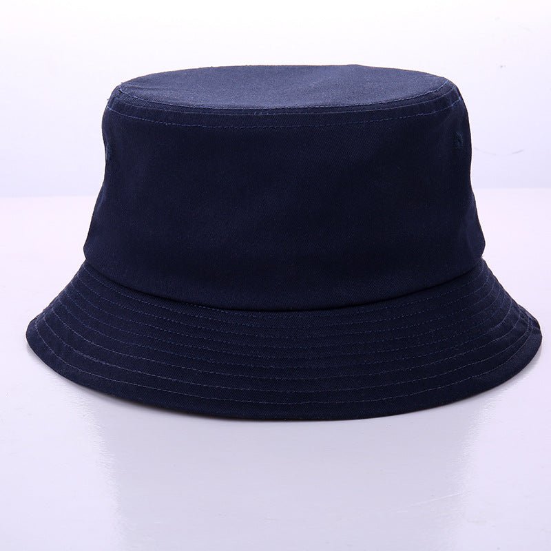 Embroidered Casual Solid Color Bowler Hat - Urban Caps