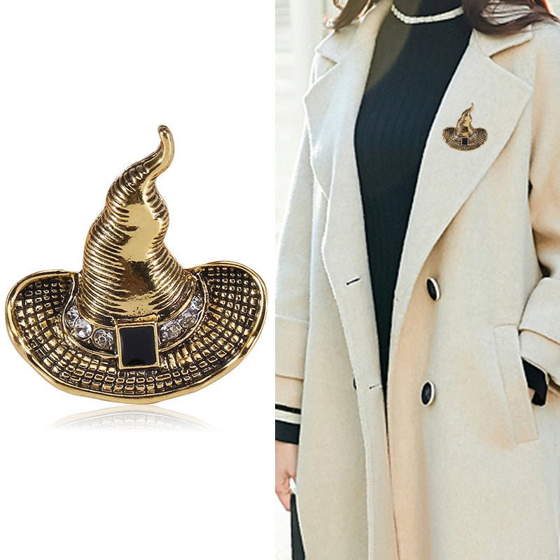 European And American Style Alloy Retro Witch Hat - Urban Caps