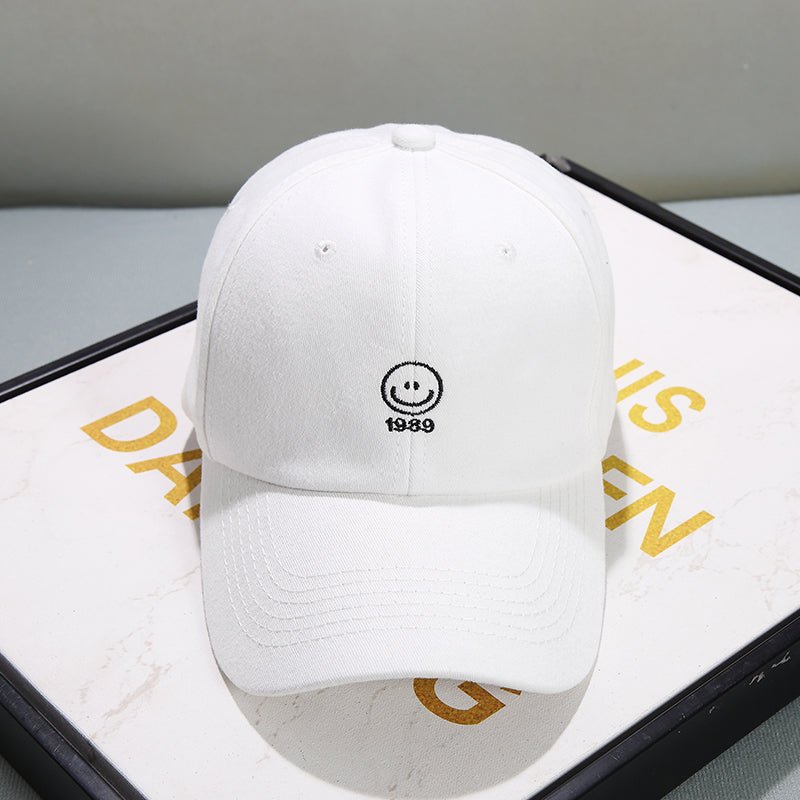 Face Displayed Small Letters Sun Visor Cap - Urban Caps