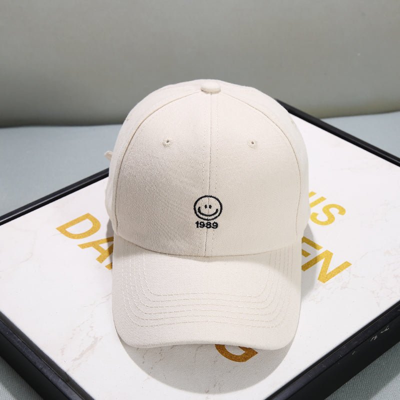 Face Displayed Small Letters Sun Visor Cap - Urban Caps