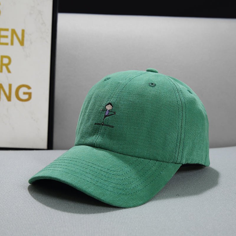 Face Displayed Small Letters Sun Visor Cap - Urban Caps