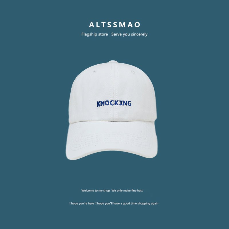 Face Displayed Small Letters Sun Visor Cap - Urban Caps