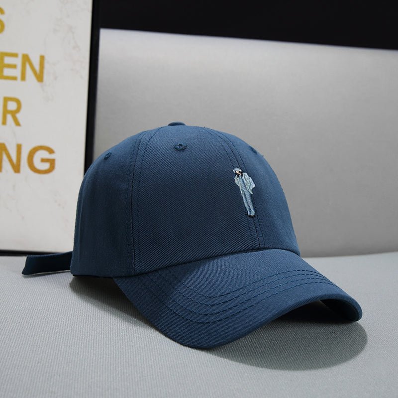 Face Displayed Small Letters Sun Visor Cap - Urban Caps